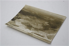 1930's Augusta National Golf Club Original Aerial Photo of 13th & 14th Fairways Under Construction