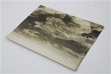 1930's Augusta National Golf Club Original Aerial Photo of 13th & 14th Fairways Under Construction