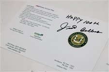 Hale Irwin, Fred Couples & Jim Colbert Signed Urbana CC Official Scorecards JSA ALOA