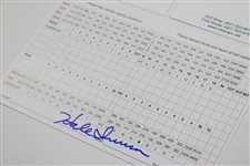 Hale Irwin, Fred Couples & Jim Colbert Signed Urbana CC Official Scorecards JSA ALOA