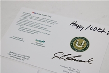 JC Snead, Johnny Miller, Jay Haas & Gary McCord Signed Urbana CC Official Scorecards JSA ALOA