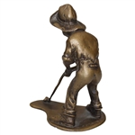Pinehurst Putter Boy Pewter Figure by Artist Corsini