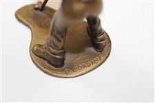 Pinehurst Putter Boy Pewter Figure by Artist Corsini