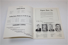 1966 Pacific Ladies Golf Classic at Eugene CC Official Program - Mickey Wright Winner