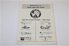 1966 Pacific Ladies Golf Classic at Eugene CC Official Program - Mickey Wright Winner