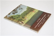 Cary Middlecoff Signed 1956 US Open at Oak Hill CC Official Program JSA ALOA