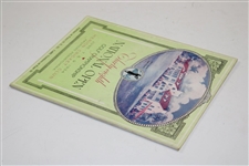 1934 US Open Championship at Merion Cricket Club Program - Olin Dutra Winner