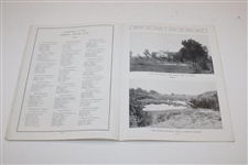 1934 US Open Championship at Merion Cricket Club Program - Olin Dutra Winner