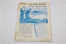 1934 US Open Championship at Merion Cricket Club Program - Olin Dutra Winner
