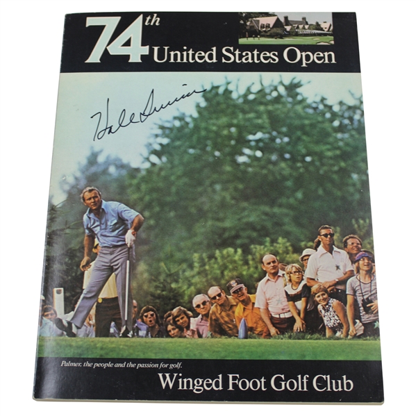 Hale Irwin Signed 1974 US Open at Winged Foot Golf Club Official Program  JSA ALOA