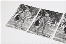 Six (6) Ben Hogan Individual Alex Morrison Stamped Shot Swing Sequence Photos