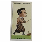 Gene (E. for Eugene) Sarazen Churchmans Prominent Golfers Card No. 35 of 50 Card Series