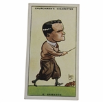 Gene (E. for Eugene) Sarazen Churchman's Prominent Golfers Card No. 35 of 50 Card Series