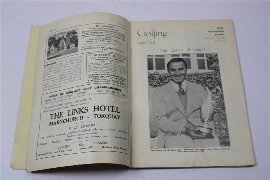 1932 Golfing Magazine & 1940 Golfing Magazine