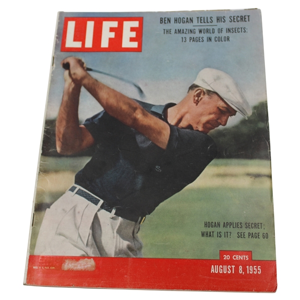 1955 Ben Hogan Cover LIFE Magazine - August 8th