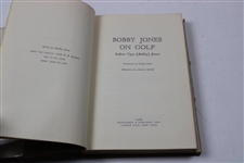 1966 'Bobby Jones On Golf' Book & 1930 'Bobby Jones Held Every Major' Spalding Foldout