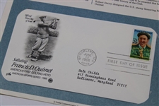 1988 Saluting Francis Ouimet & 1981 Honoring Bobby Jones FDC's on Postal Commemorative Society Pages