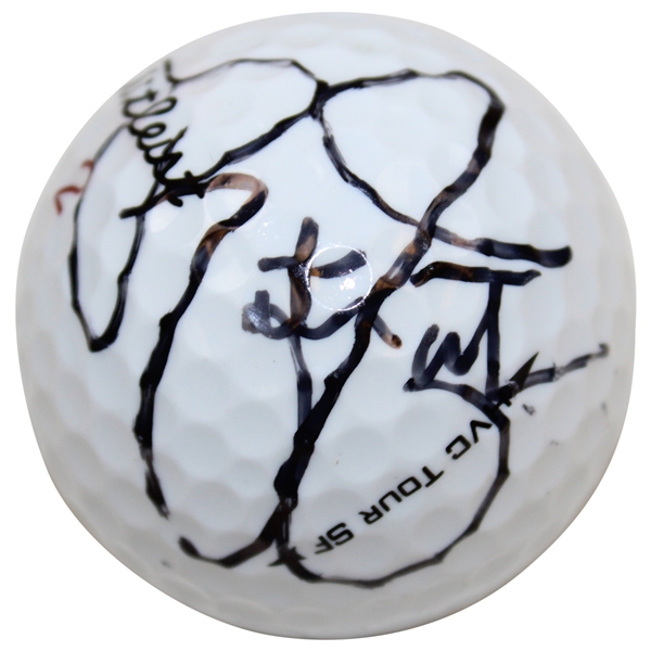 Rickie Fowler Signed Golf Ball JSA ALOA