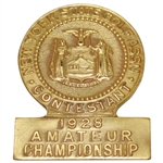 1928 New York Amateur Contestant Badge Pin 