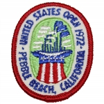 1972 US Open Pebble Beach Crest Patch - Jack Nicklaus