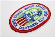 1972 US Open Pebble Beach Crest Patch - Jack Nicklaus