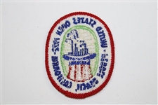 1972 US Open Pebble Beach Crest Patch - Jack Nicklaus
