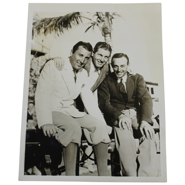 1935 Horton Smith Wire Photograph - Miami Biltmore Tournament