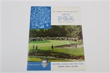 1961 PGA Championship at Olympia Fields Country Club Official Program