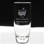 Payne Stewarts 1993 Masters Tournament Hole No. 15 Crystal Steuben Eagle Glass