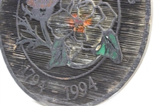 Large 'Savannah Golf Club' 1794-1994 Wood Sign