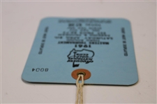 1961 Masters Tournament Saturday Ticket #8004 - Gary Player Winner