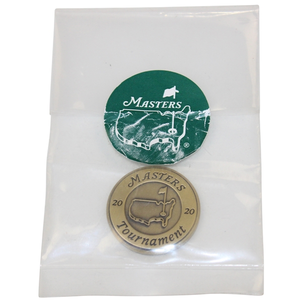 2020 Masters Tournament Thank You Coin in Original Package