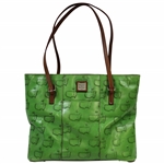 Ladies Masters Tournament Logo Dooney & Bourke Green Purse - Used