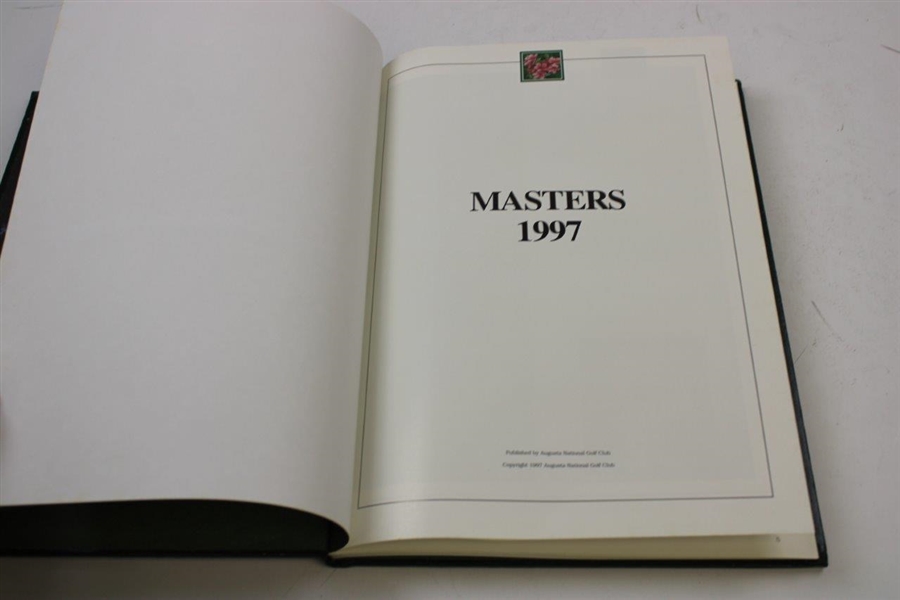 1997 Masters Tournament Annual Book - Tiger Woods' First Masters Win