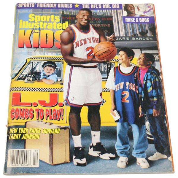 Seldom Seen Intact 1996 Sports Illustrated For Kids Magazine - Tiger Rookie Card