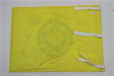 Nicklaus, Watson & 12 others Signed Memorial Tournament Embroidered Flag JSA ALOA