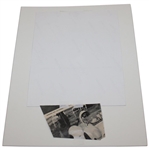 Arnold Palmer Matted Collage Photo with Cut Signature JSA ALOA