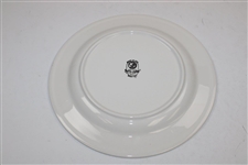 Classic The Broadmoor Syracuse China White with Green Plate with Bobby Jones Likeness