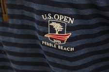 2019 US Open at Pebble Beach Polo Golf Ralph Lauren Long Sleeve 1/4 Zip Shirt - Unworn