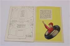 1929 Broadway Theatre Playbill Walter Hagen Lucky Strike Ad On Reverse - Belasco Theatre
