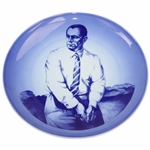 1977 Walter Hagen The Memorial Tournament Ltd Ed Copenhagen Porcelain Plate in Original Box