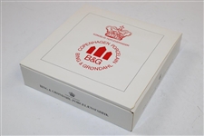 1977 Walter Hagen The Memorial Tournament Ltd Ed Copenhagen Porcelain Plate in Original Box