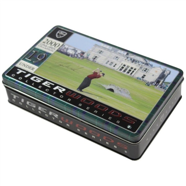 Tiger Woods 'Tiger Slam' Dozen Golf Balls in Tins - Complete Set of Four (4)