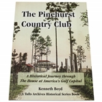 2009 'The Pinehurst Country Club' Tufts Archives Historical Series Book by Kenneth Boyd