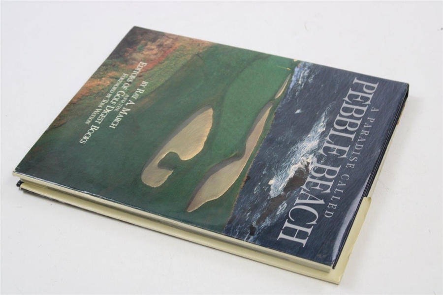 1992 'A Paradise Called Pebble Beach' Book by Ray A. March