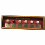 c.1981 Classic Craftsman – The Evolution of the Golf Ball Shadow Box Wall Display