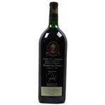 1998 PGA Champions Dinner Gifted Wine From 1997 Champion Davis Love III