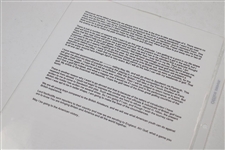 Charles 'Chick' Evans Handwritten 22 Pages 'Two Months From Today' - Referencing British Amateur Championship