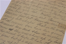 Ray Signed 1925 Handwritten Letter to Charles 'Chick' Evans Referencing Evans 'The Open' Travel Schedule