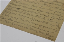 Ray Signed 1925 Handwritten Letter to Charles 'Chick' Evans Referencing Evans 'The Open' Travel Schedule